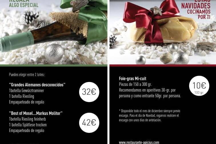navidad restaurante apicius