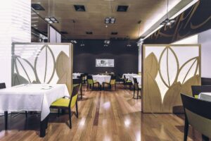 restaurantes con reservados en Valencia - sala entera