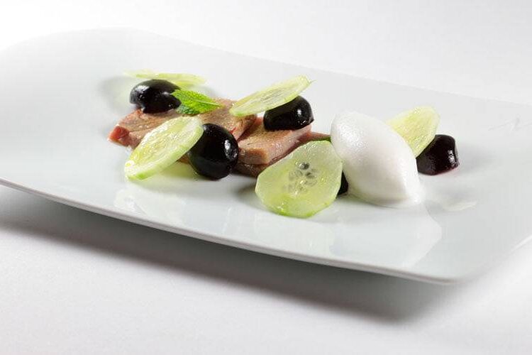 restaurantes de autor en Valencia - sashimi de atún