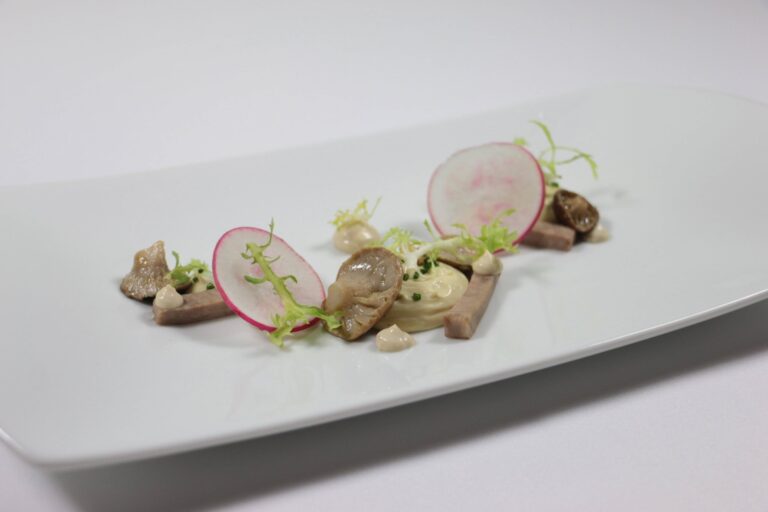 restaurante cocina de temporada en valencia -Setas de primavera en Apicius