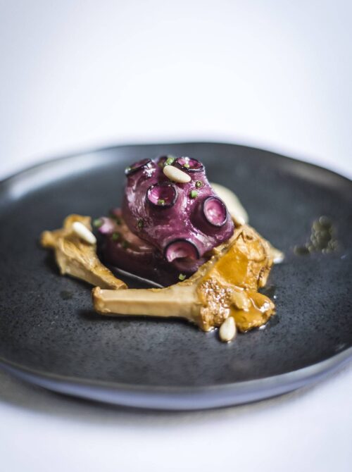 Restaurante de cocina de autor en Valencia - pulpo a la roca