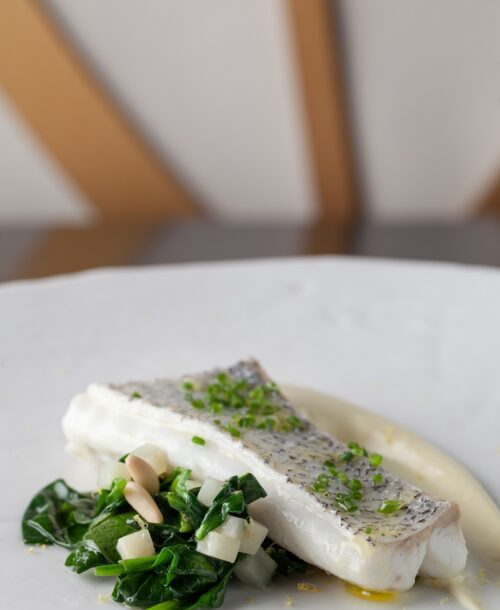 restaurante para comida de empresa en Valencia - merluza