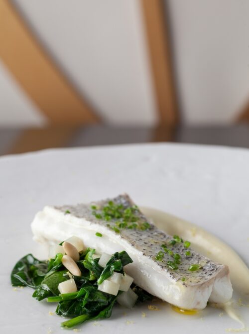 restaurante para comida de empresa en Valencia - merluza