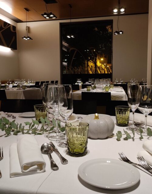 restaurante para cenas de empresa en Valencia - calabazas