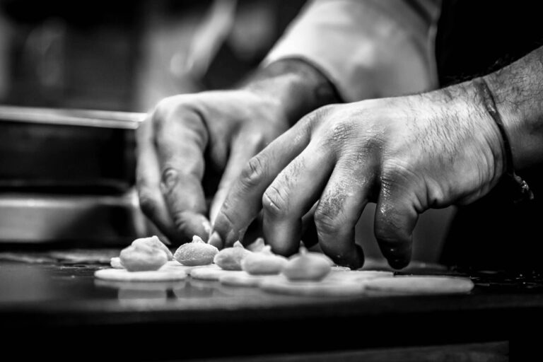 chef en Valencia-manos