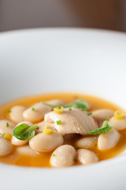 donde comer en san José en Valencia - Alubias de Viver con callos